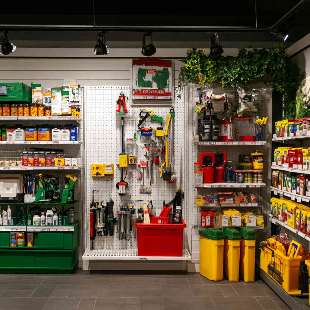 Home Improvement Supermarket Display