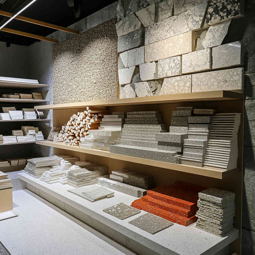 Building Materials Market Display