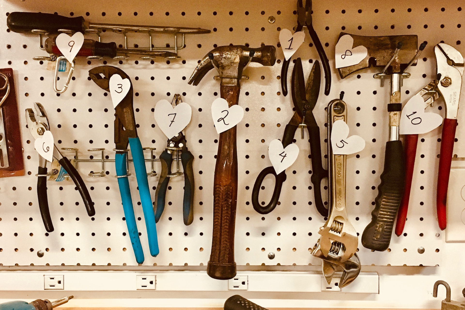 tool display rack