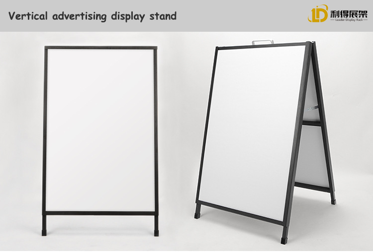 Vertical advertising display stand