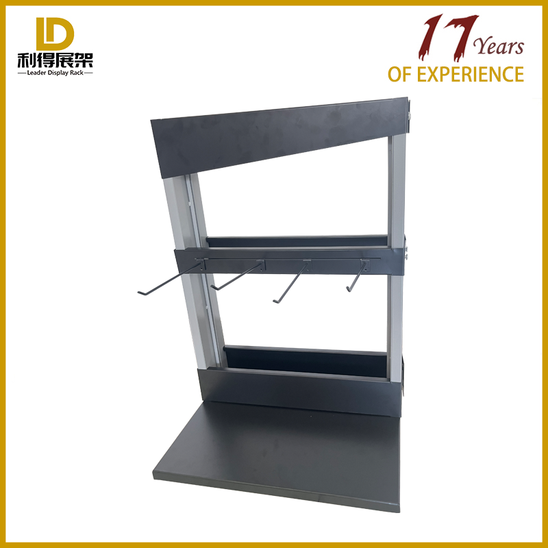 Retail Store Mall Promotional Leather Belt Display Rack