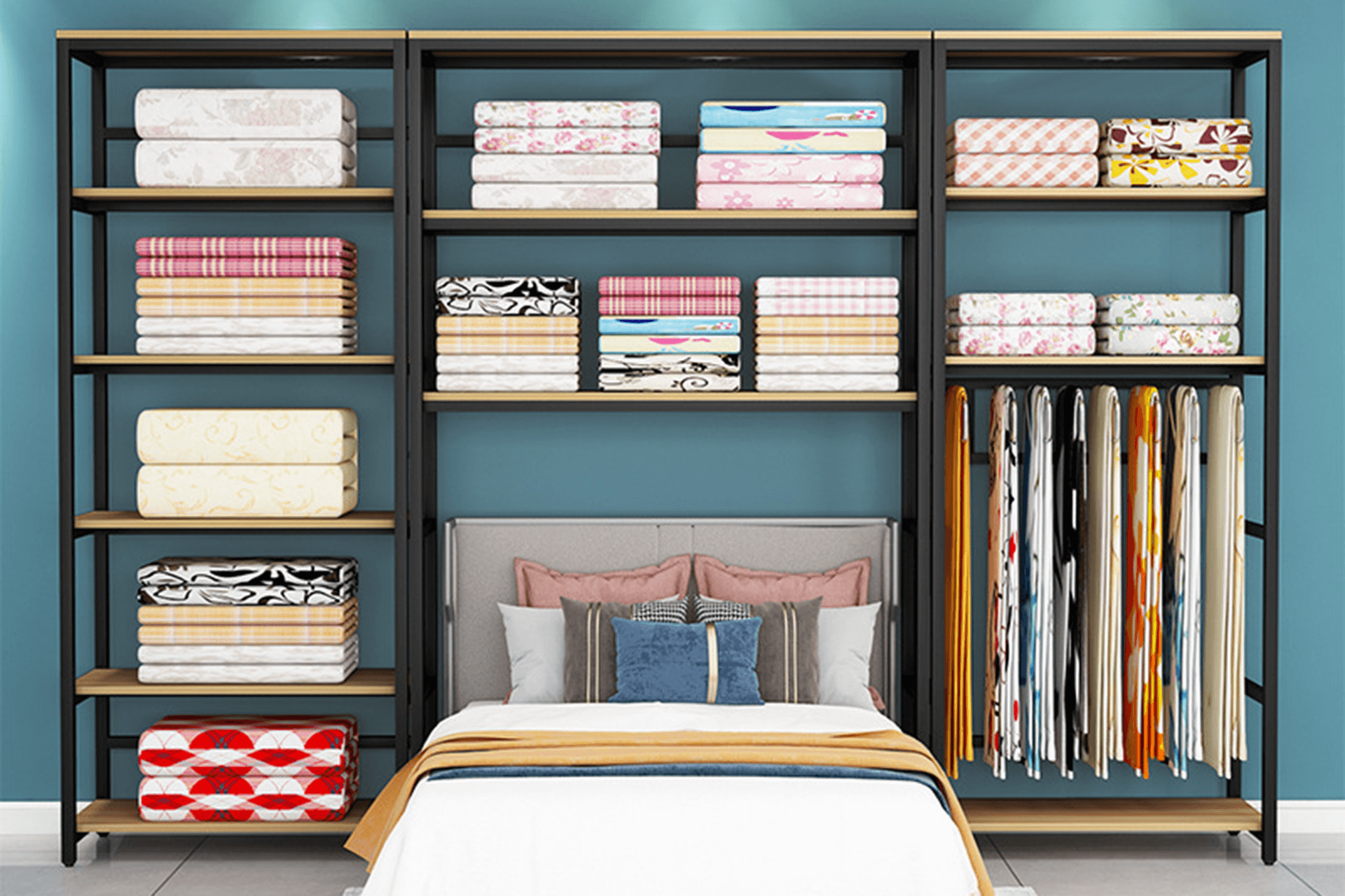Pillow Display Racks in Store Display Impact