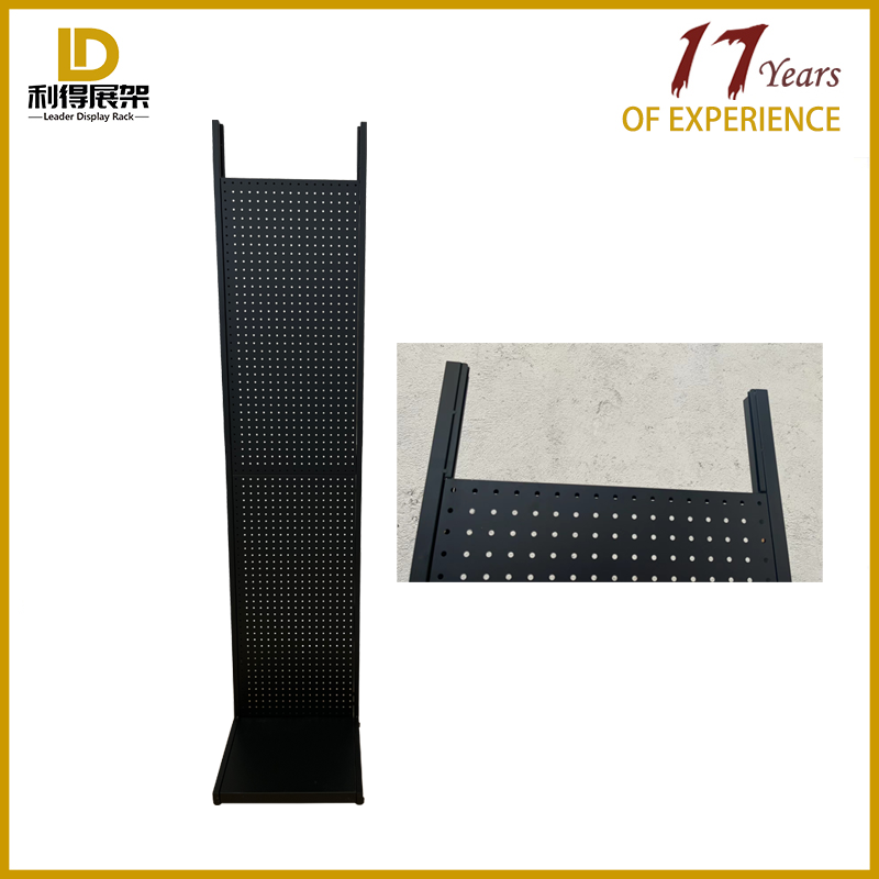 Metal Pegboard Perforated Plate Standing Position Cave Board Display Stand