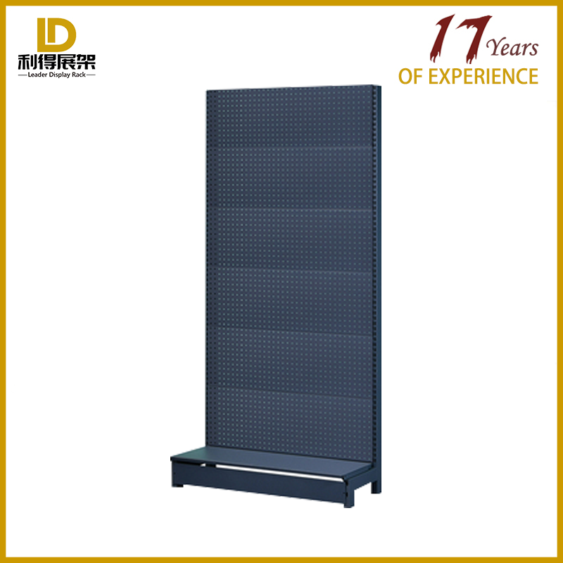 Vertical Display Perforated L Stand Plate Cave Board Display Stand