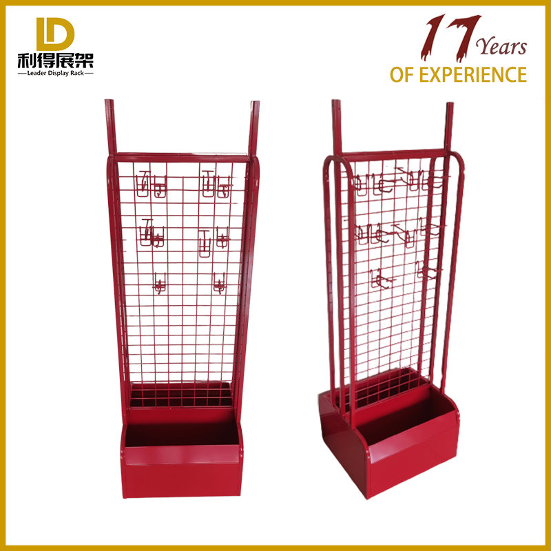 High Quality Supermarket Shelf Mall Grid Battery display stand