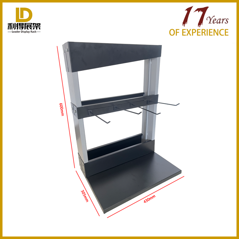 Retail Store Mall Promotional Leather Belt Display Rack