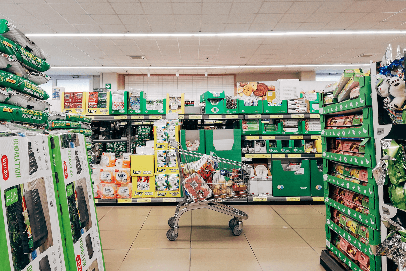 Customize your supermarket shelves
