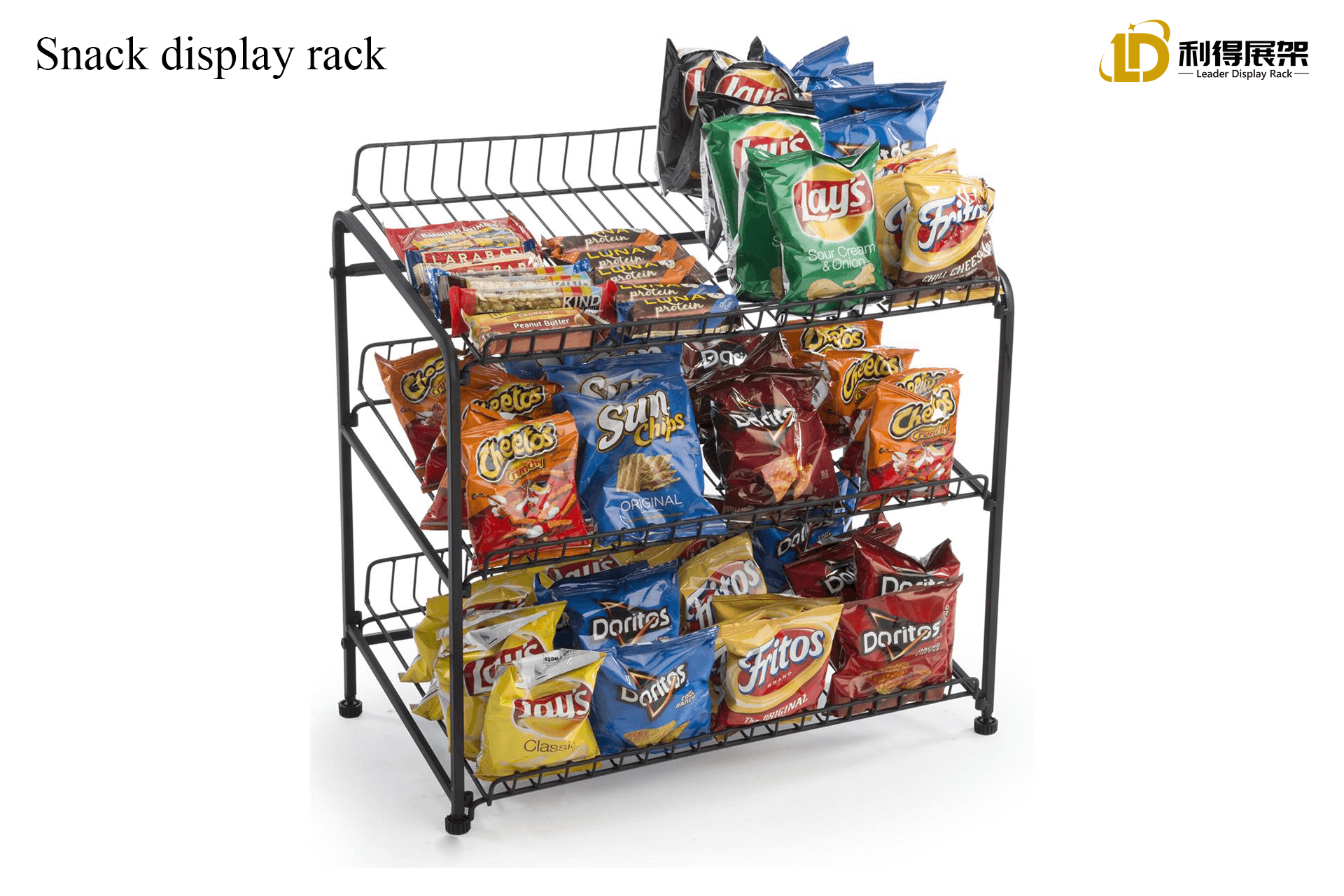 Snack display rack