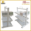 Three Layer Iron Plate Disassembly Desktop Type Small Box Goods Display Stand