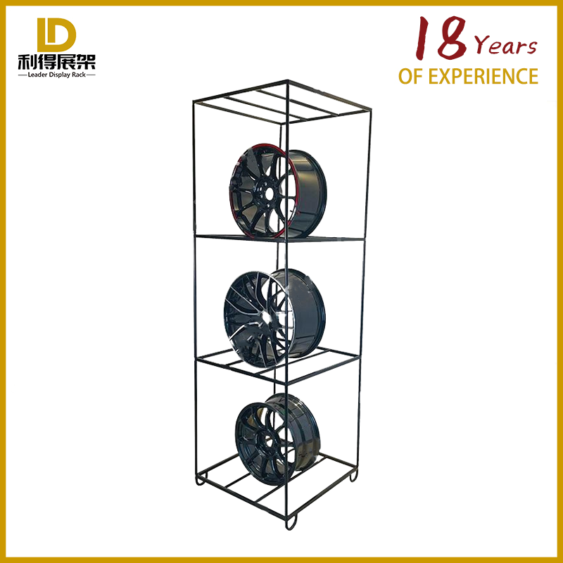 Heavy-duty Thickened Material Disassembly Type Automobile Wheel Hub Tire Storage Display Stand