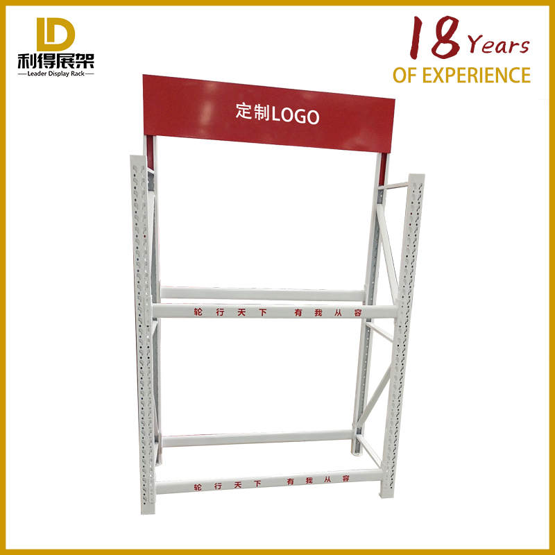 Widening And Thickening Firm Automobile Tire Storage Display Rack High Load Bearing