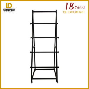 Textile Warehouse Fabric Roll Storage Display Rack Heavy Metal Disassembly