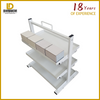 Three Layer Iron Plate Disassembly Desktop Type Small Box Goods Display Stand