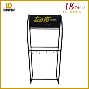 Brand Custom Car Wiper Display Stand Custom Logo Floor Disassembly Type