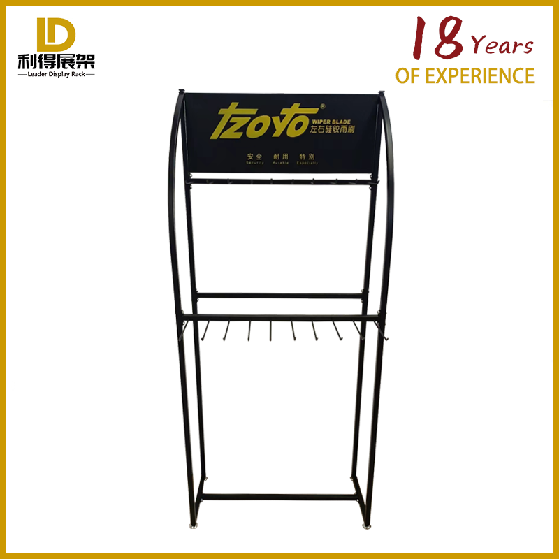 Brand Custom Car Wiper Display Stand Custom Logo Floor Disassembly Type