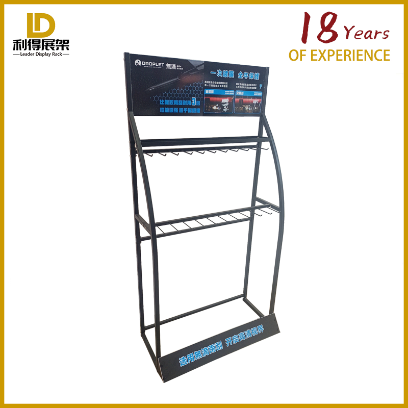 Amazon Explosive Car Wiper Display Rack Metal Iron Disassembly Auto Supplies Shelf