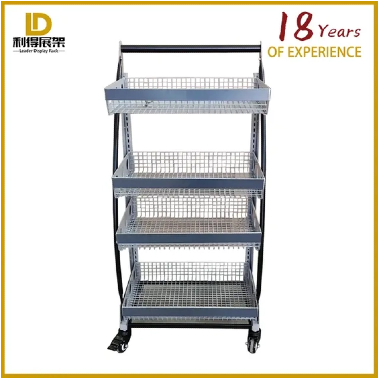 Are display racks a good choice for a retail store?