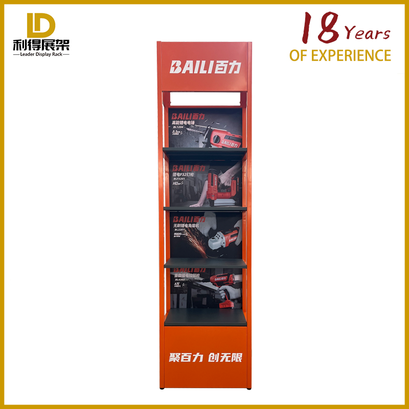 Brand Product Storage Display Rack Electric Hardware Tool Rack