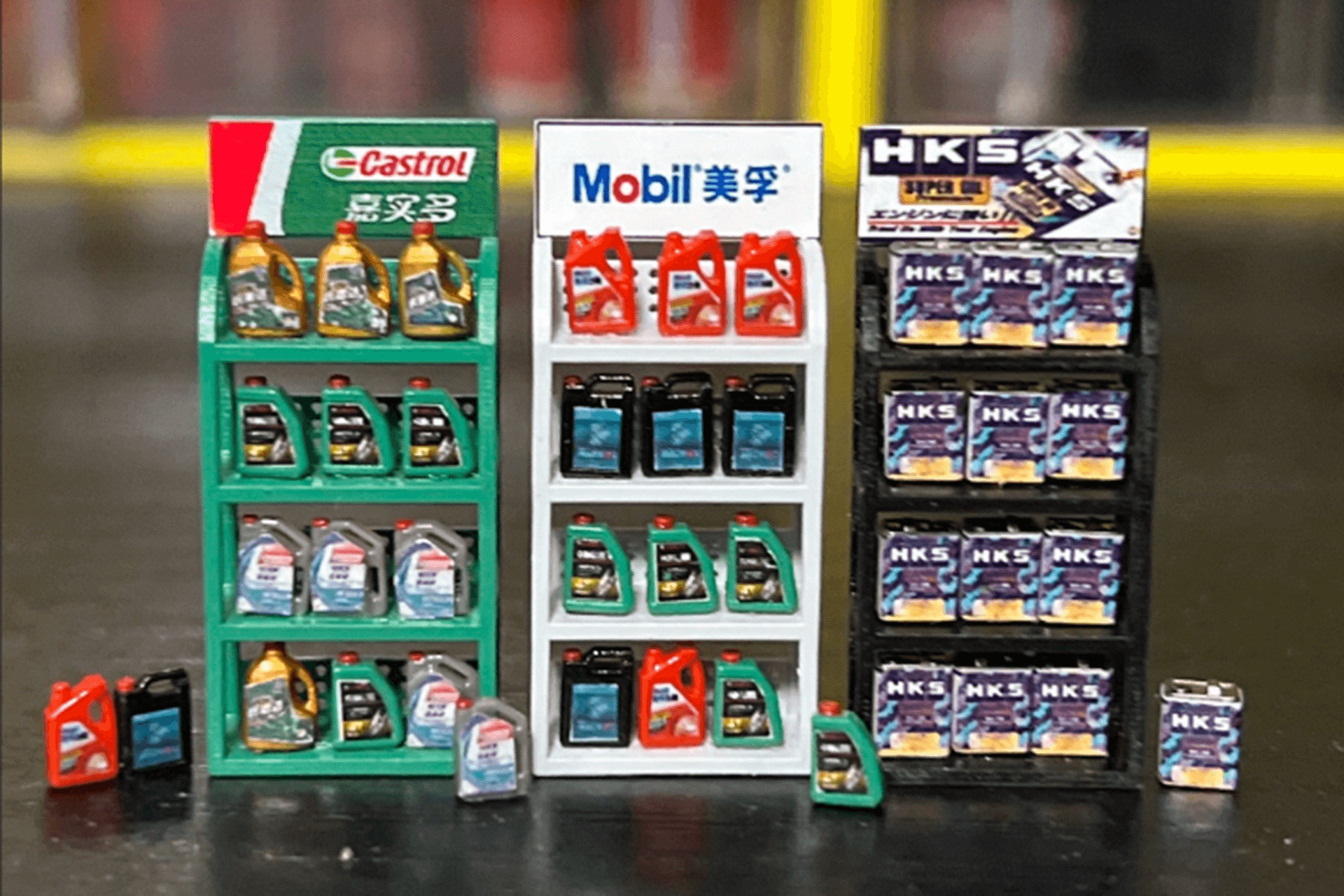 Customized Auto Oil Display Stand To Improve Product Visibility And Sales Effect