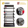 Hot Sale Indoor Powder Coated Spray Grid Paint Display Rack