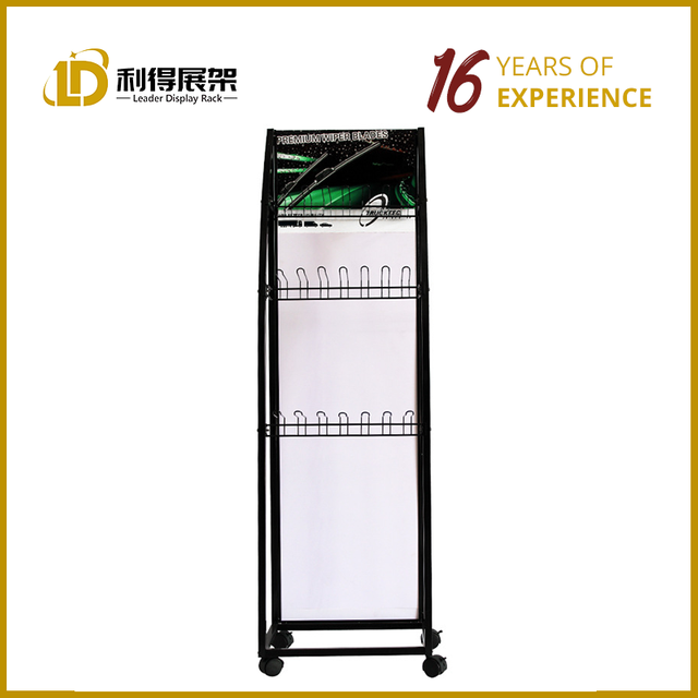 Hook Hanging Shelves Floor-type Wiper Display Stand