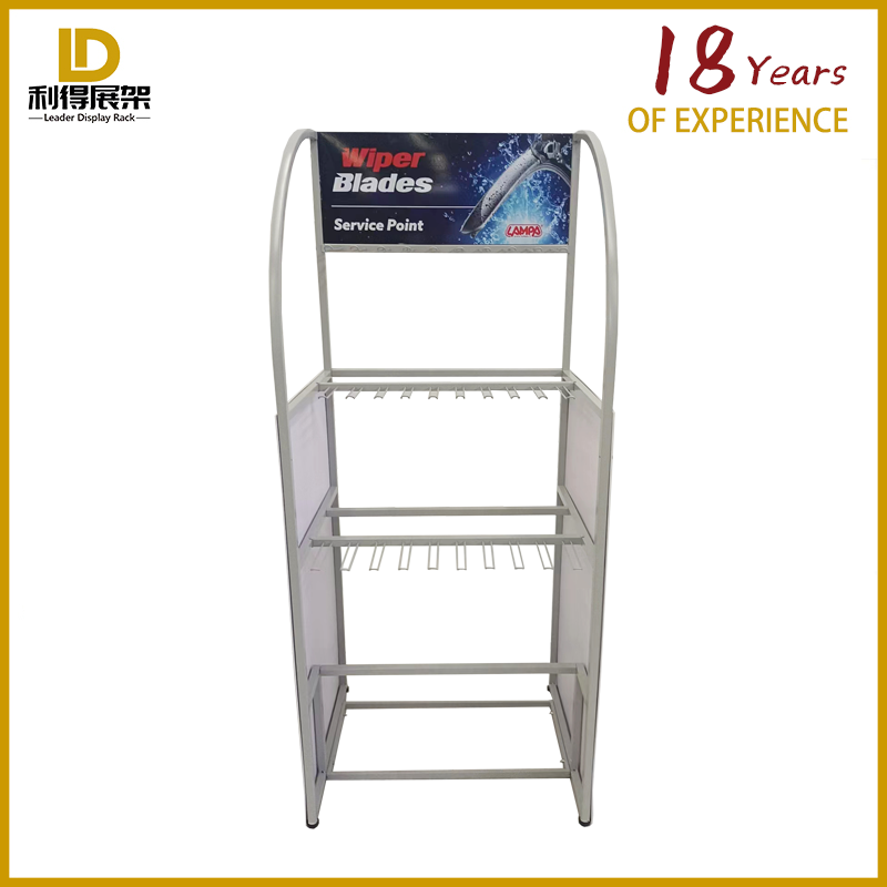Auto Supplies Supermarket Wiper Display Rack Store Super Clothing Store Belt Storage Rack
