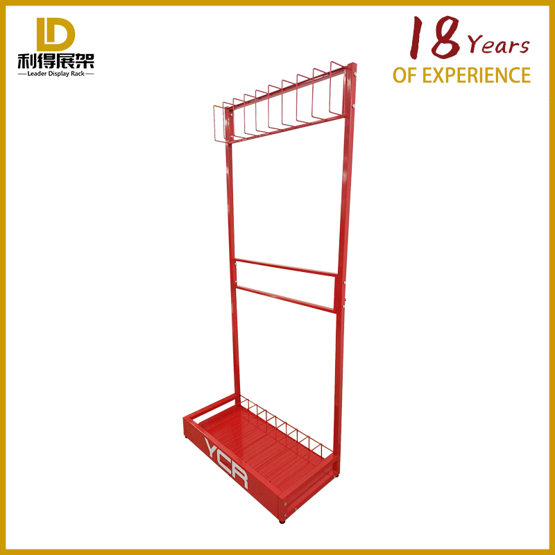 Hardware Building Materials Storage Display Stand Floor Disassembled Aluminum Strip Display Stand