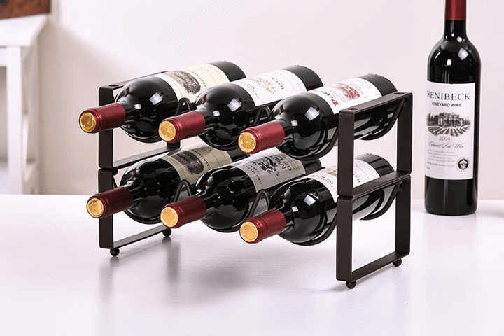 Wine display rack