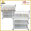 Three Layer Iron Plate Disassembly Desktop Type Small Box Goods Display Stand