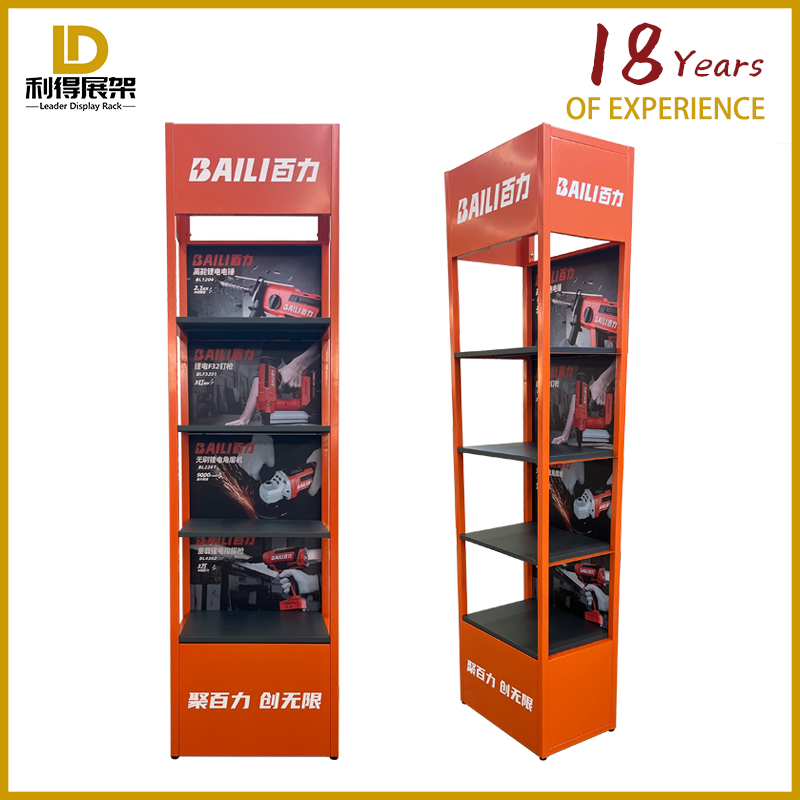 Brand Product Storage Display Rack Electric Hardware Tool Rack