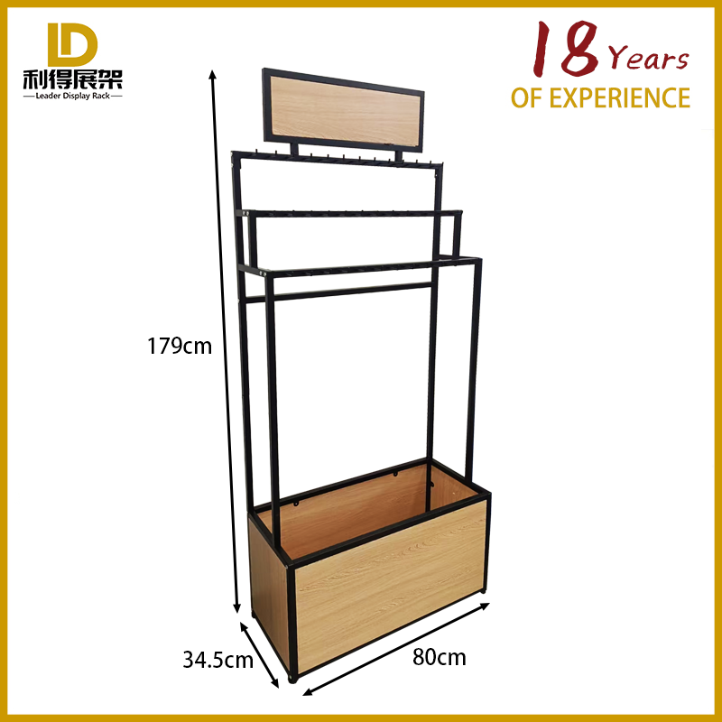 Men's Clothing Store Belt Display Rack Jeans Storage Rack
