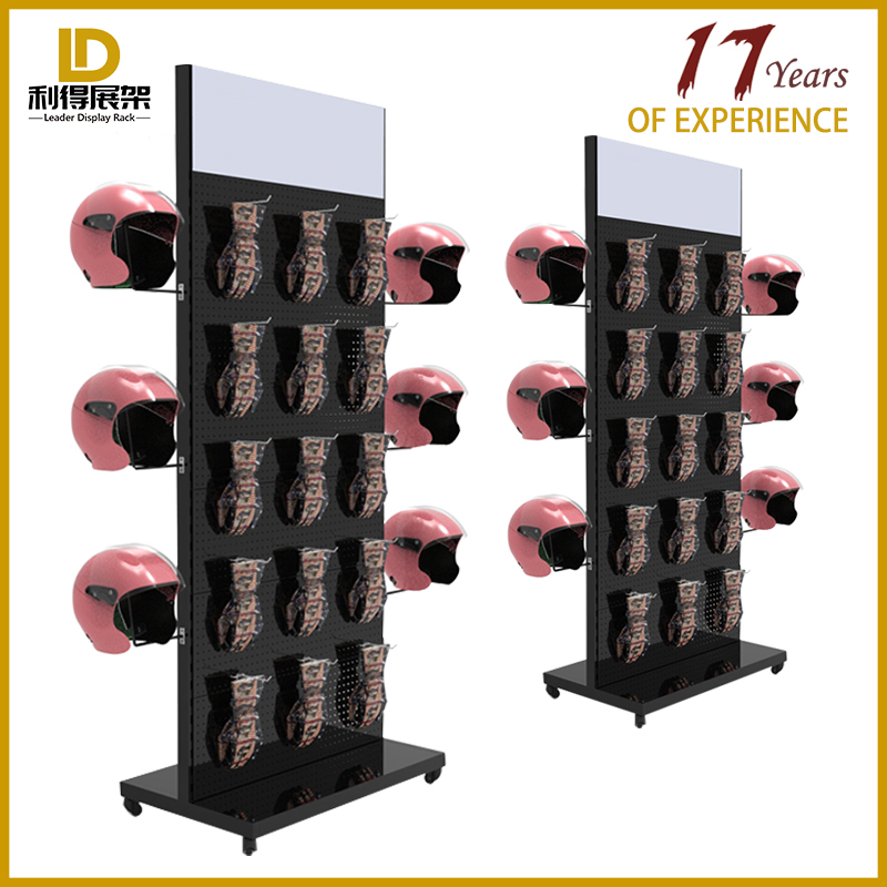 New Style Moveable Helmet Display Stand