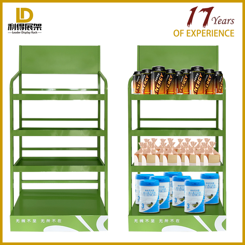 Supermarkets Eco-friendly Milk Powder Display Stand