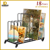 Art Room Drawing Board Storage Display Rack Oil Painting Drying Rack