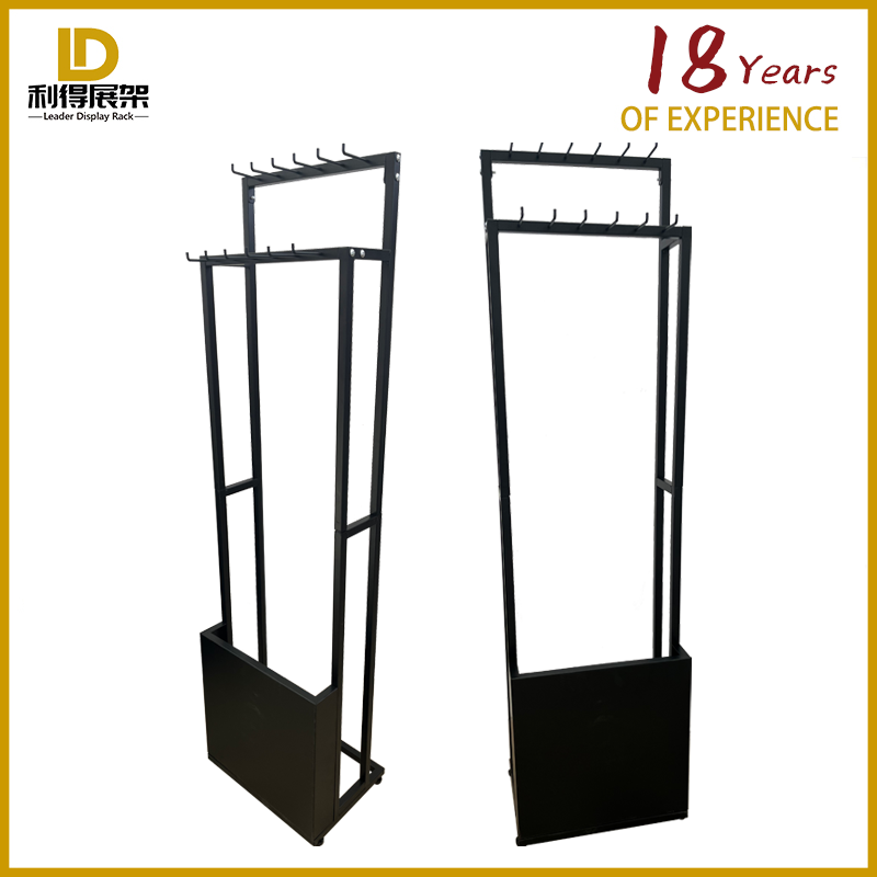 Iron Black Detachable Belt Display Stand for Men And Women
