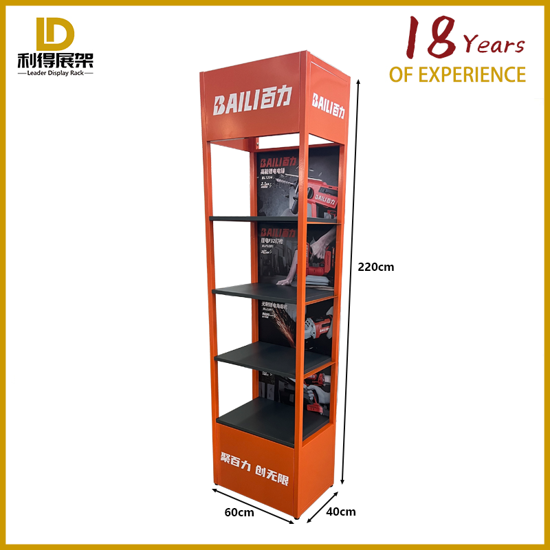 Brand Product Storage Display Rack Electric Hardware Tool Rack