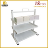 Three Layer Iron Plate Disassembly Desktop Type Small Box Goods Display Stand