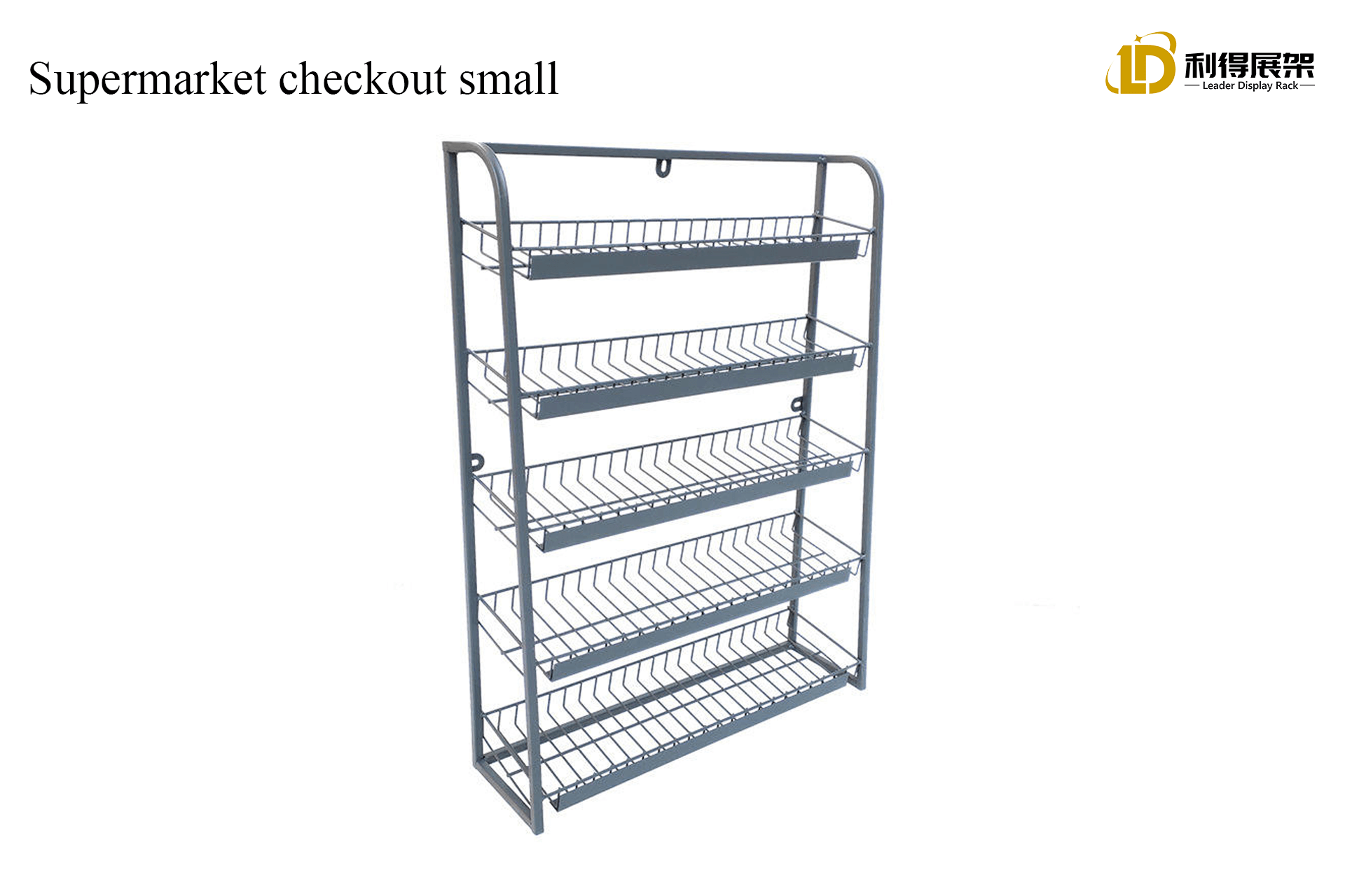 Supermarket Front Desk Small Shelves To Create A Bright Display Space for Customers