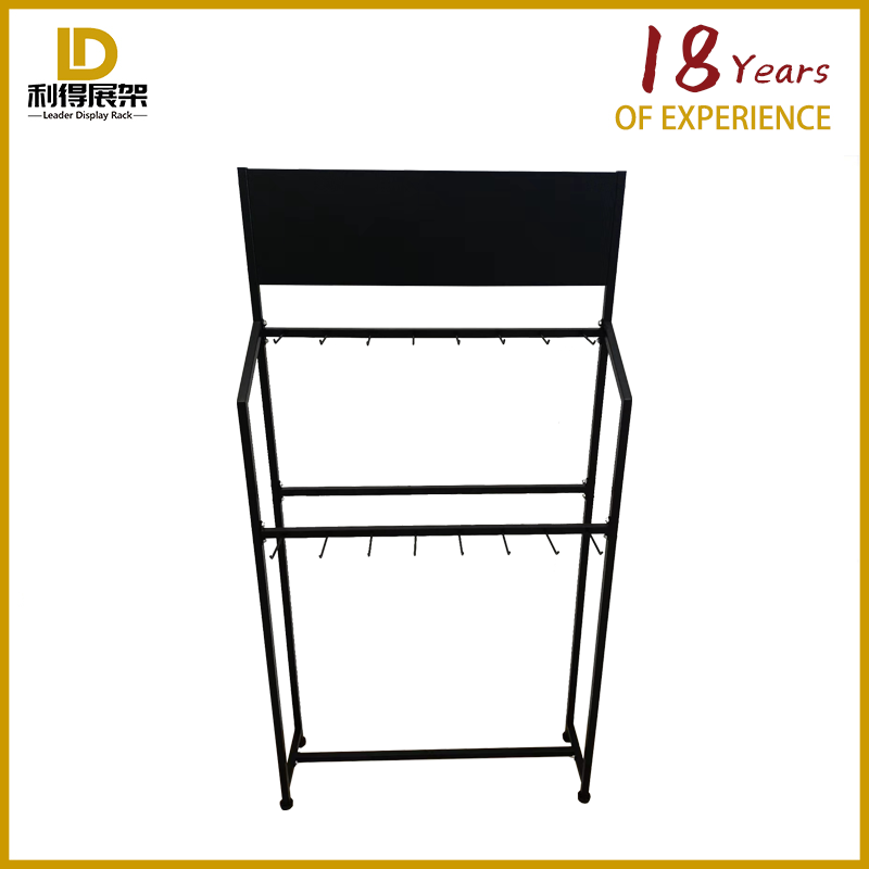 Floor Disassembly Hook Type Metal Iron Car Wiper Storage Display Stand