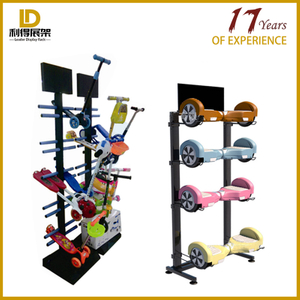 New Style Metal Powder Coated Scooter Display Stand